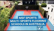 St Michaels Grammar School Basketball Court by MSF Sports