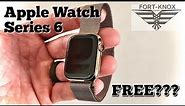 Apple Watch Series 6 FREE?!! | Reveal and Unboxing | Stainless Steel Gold 44mm NEW | FIRSTnet AT&T