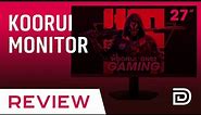 KOORUI 27E1Q Gaming Monitor Review // 27" IPS 1440p 144hz