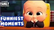 The Boss Baby | Funniest moments from the family animated movie