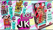 LOL Surprise JK Complete Series 1 Unboxing 4 Dolls Really Tall Shoes!