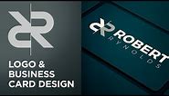Logo And Business Card Design | Adobe Illustrator & Photoshop Tutorial