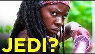 Jedi Michonne Killing Zombies with a Lightsaber (Star Wars / Walking Dead Mash Up)