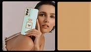 Buleens for iPhone SE 2022/ SE 2020/8/7 Case with Metal Perfume Bottle Mirror Stand, Cute Women Girly Heart Cases Case, Elegant Luxury Phone Cover for iPhone SE 2022/ SE 2020/8/7 Case White