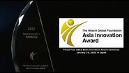 Report of the 2022 Hitachi Global Foundation Asia Innovation Award Ceremony