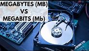 Megabytes vs Megabits