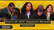 Tears Of JOY! Happiest Reveals On Paternity Court (Compilation) | Paternity Court