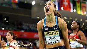 Lolo Jones' American record 60m hurdles delivers world championship in 2010 | NBC Sports