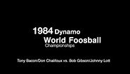 1984 Dynamo World Foosball Championship