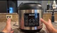 Review of the Aroma 20 Cup Rice Cooker