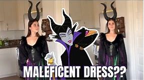 I Made a Maleficent Inspired Dress! | Disney Villain Costume Cosplay DIY