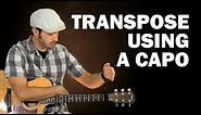 How to transpose using a capo | Beginner guitar lesson