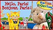 Hello Paris! Bonjour Paris! 🇫🇷 Bilingual Read Aloud Book