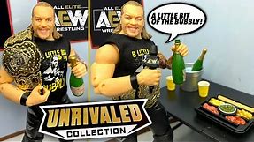 AEW UNRIVALED LITTLE BIT OF THE BUBBLY CHRIS JERICHO RINGSIDE EXCLUSIVE ACTION FIGURE REVIEW!