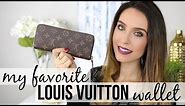 MY FAVORITE LOUIS VUITTON WALLET | Clemence Wallet Review | Shea Whitney