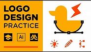 Logo Design Practice | Random Words Logo Design #1