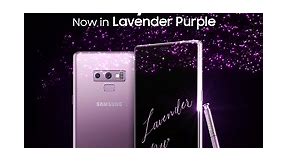 ใหม่! Galaxy Note9 Lavender Purple
