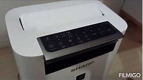 Unboxing of Sharp KC-85OU Plasmacluster Air Purifier with Humidifier