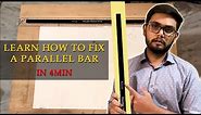 How to fix a Parallel Bar on a drafting table | Architecture