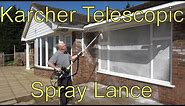 Karcher Telescopic Spray Lance Review and Demonstration.