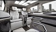 2023 Mercedes V Class Long + VIP Luxury FULL Review V300 Klassen Business Edition Interior MVE_1614