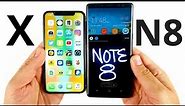 iPhone X vs Note 8: Full Comparison