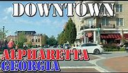 Alpharetta - Georgia - 4K Downtown Drive