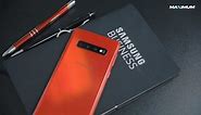 Обзор смартфона Samsung Galaxy S10 CARDINAL RED. Цвет настроения красный