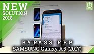 Bypass Google Verification SAMSUNG Galaxy A5 (2017) - Remove FRP Android 6.0.1