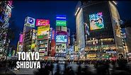 Tokyo Shibuya at Night Walking Tour (March 2023)
