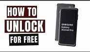 How to unlock Samsung Galaxy Xcover with Network Unlock Code