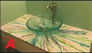 Stunning DIY Bathroom Countertop - Fun, Easy & Inexpensive || Alumilite