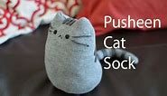 How To Make Pusheen Cat From SOCKS!! DIY Pusheen Cat Cute