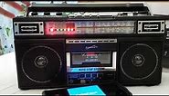 My Unboxing The SuperSonic 4 Band Radio Cassette Player With Bluetooth SC-3201BT 80s BOOMBOX Review