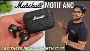 Marshall Motif ANC True Wireless Earbuds with Wireless Charging ⚡⚡ Premium Earbuds Under 20000 ⚡⚡