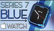 Blue Apple Watch Series 7 Unboxing, Sizes, & First Impressions!