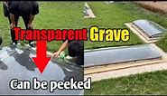 Viral Transparent Graves Can Be Peeked