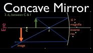 Ray Diagrams (1 of 4) Concave Mirror