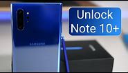 How to Unlock Samsung Galaxy Note 10 Plus