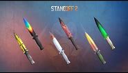 Standoff 2 - All Sting Knife Skins 0.28.1 Showcase