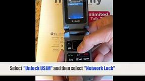 Unlock LG GS170 | How to Unlock T-Mobile GS170 Network by Unlock code Instructions & Guide