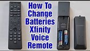 How To Change Batteries Xfinity Voice Remote
