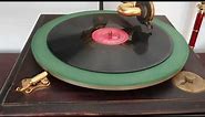This boy (The Beatles) 78 RPM Indian record in Victor VI with Victrola 2 reproducer