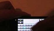 Nokia 5800 full screen keyboard demo using stylus