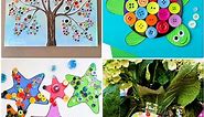25 Simple Button Crafts and Art Projects