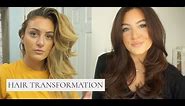 the CORRECT way to dye you hair BRUNETTE from BLONDE! *AT HOME TRANSFORMATION* GREAT FOR QUARANTINE