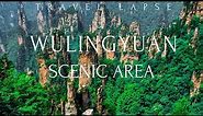 The Magical Wulingyuan Scenic Area, zhangjiajie ,China| by Drone |