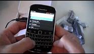T-Mobile BlackBerry Bold 9900 Unboxing