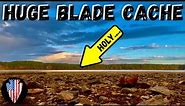 ARROWHEAD HUNTING | Must See Cache of HUGE Blades! (2024)