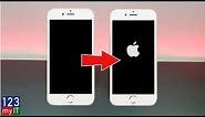Fix iPhone, iPad or iPod Black Screen
